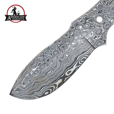 Damascus Large Blank Blade