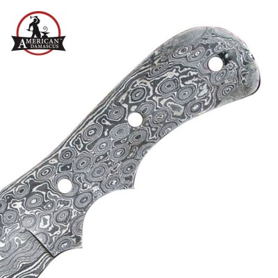 Damascus Large Blank Blade