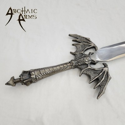 Bat & Raven: Guardian's Edge | Elegant Stainless Steel Sword