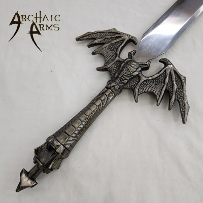 Bat & Raven: Guardian's Edge | Elegant Stainless Steel Sword