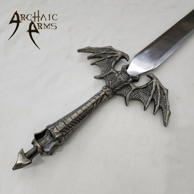 Bat & Raven: Guardian's Edge | Elegant Stainless Steel Sword