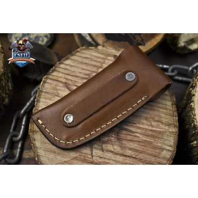 Handmade Twist Damascus Folding Knife