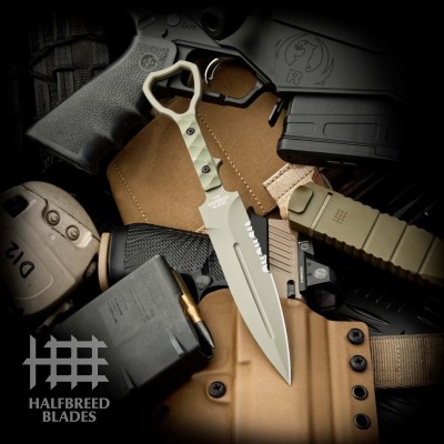CCK-01 XL Fixed Blade Tactical Knife | Halfbreed Blades
