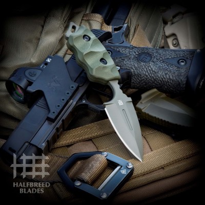 CCK-05 Compact Fixed Blade Knife | Halfbreed Blades