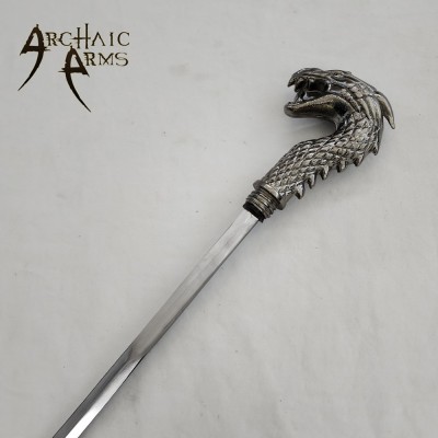 Dragon's Fury Cane Sword | Dual-Purpose Elegance & Hidden Power