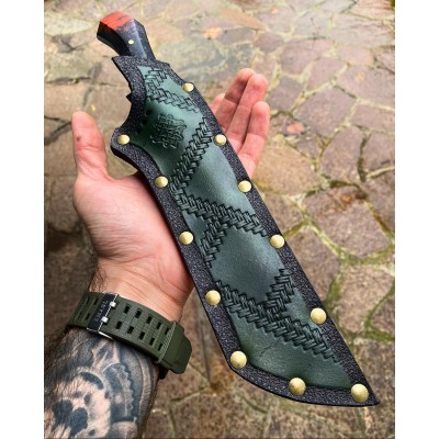 Hand Forged 80CRV2 Steel Tanto Knife | Twins Knives Custom Blade