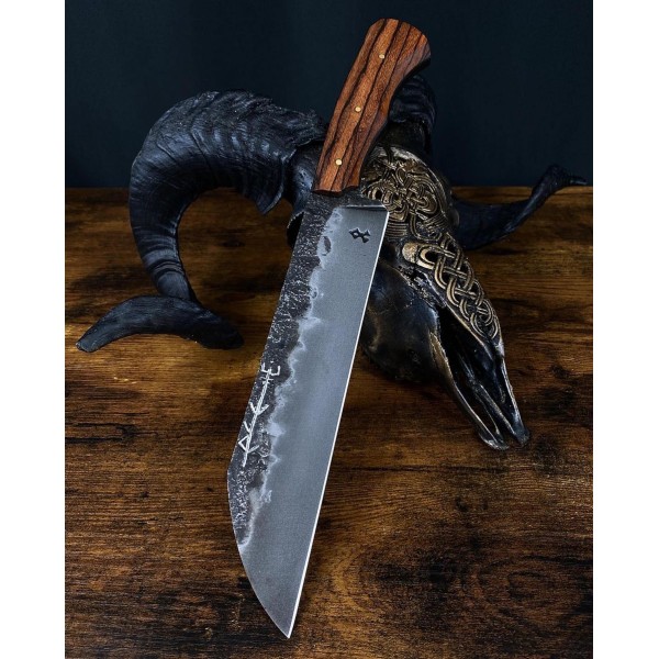 Twins Knives Scramasax - Hand Forged Beauty