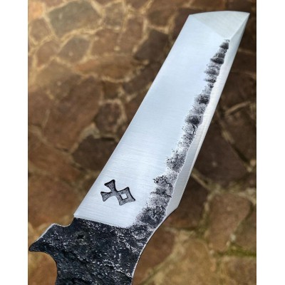 Twins Knives Thrower - Hand Forged Steel Blade