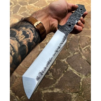 Twins Knives Thrower - Hand Forged Steel Blade