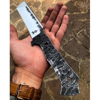 Twins Knives Thrower - Hand Forged Steel Blade