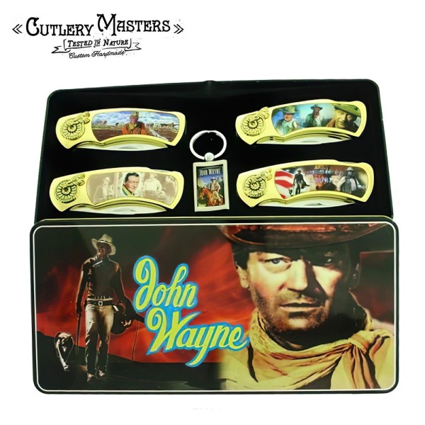 John Wayne Signature 4-Piece Tactical Set with Keychain