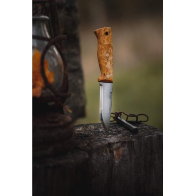 Temagami 14C28N Knife – Helle x Les Stroud Collaboration