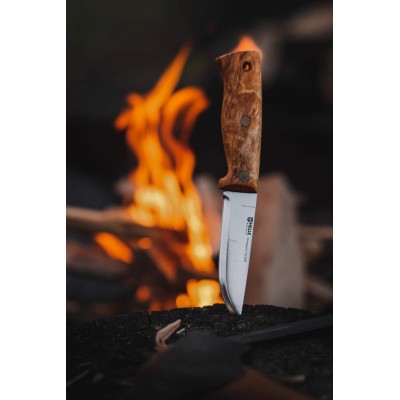 Temagami 14C28N Knife – Helle x Les Stroud Collaboration
