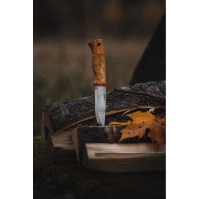 Temagami 14C28N Knife – Helle x Les Stroud Collaboration