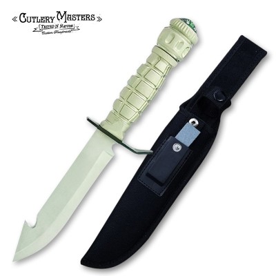 Premium Stainless Steel Survival Tool - 12-Inch Tactical Knife