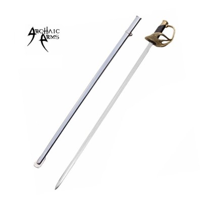 Staff Field Officers Sword | High Carbon Steel Replica with Scabbard