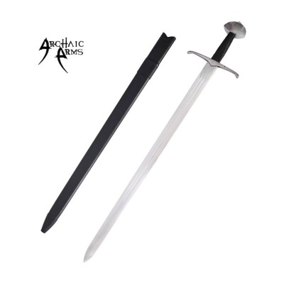 Medieval Dark Prince Combat Sword | Carbon Steel Blade