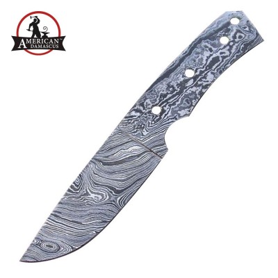 Damascus Large Blank Blade