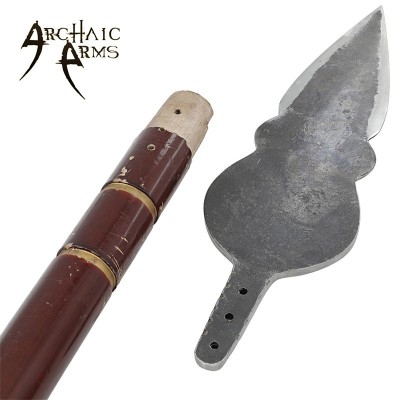 Handmade Medieval Spontoon Spear Heads – Forged Carbon Steel