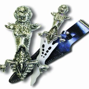 Silk-Wrapped Elegance Fixed Blade Dagger