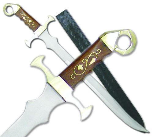Rody Stan Stainless Steel Brass Ring Sword