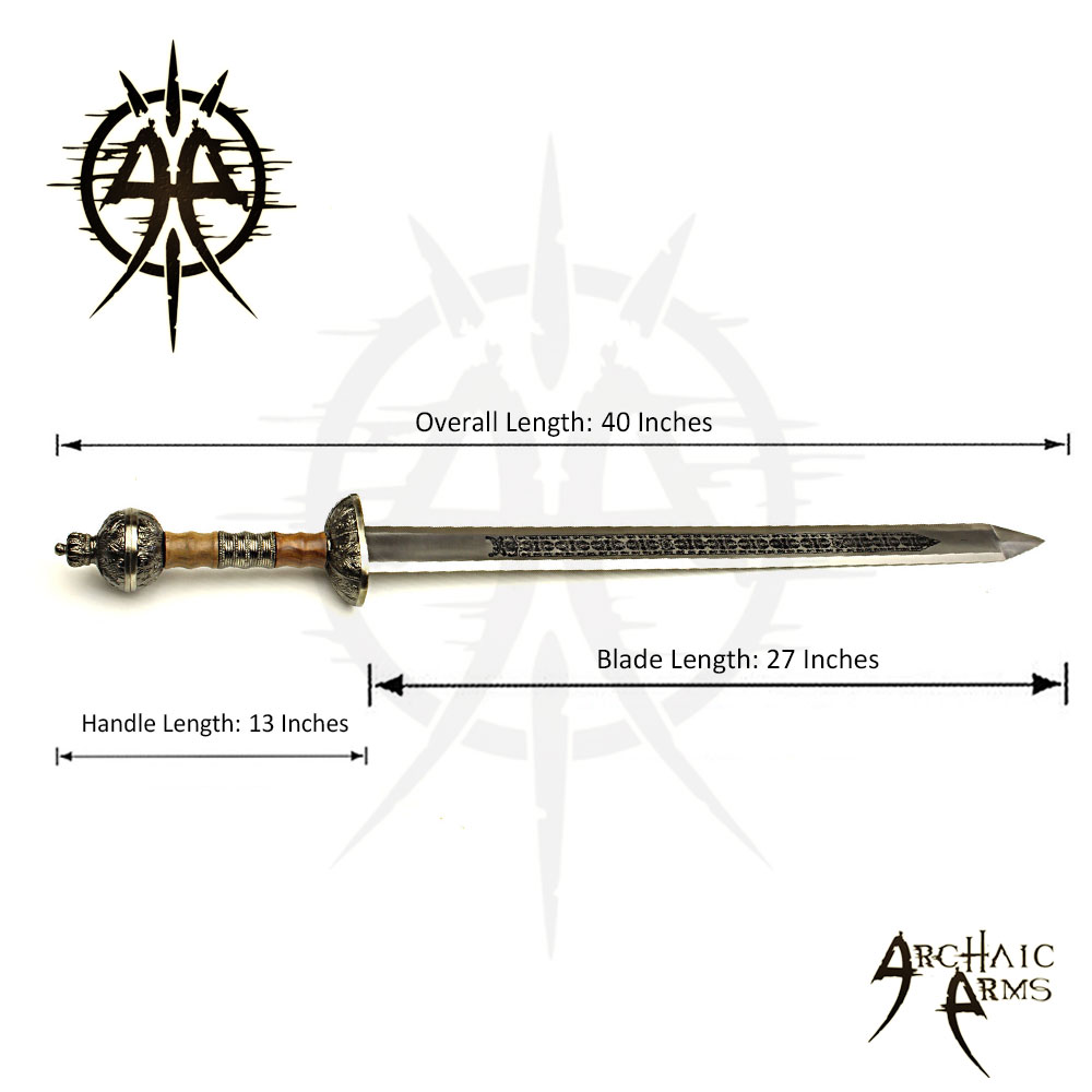 Roman Gladius Handmade Carbon Steel Sword