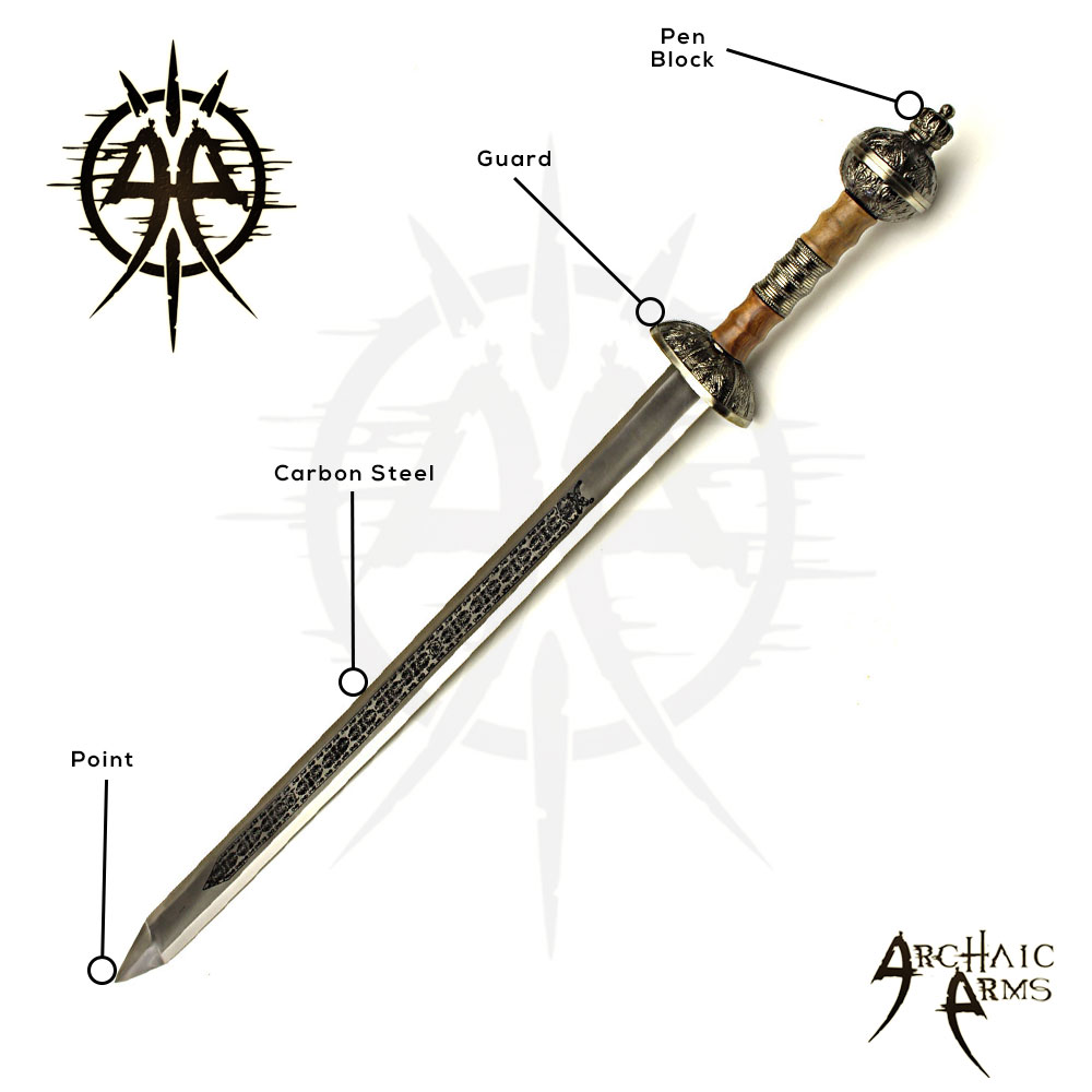 Roman Gladius Handmade Carbon Steel Sword