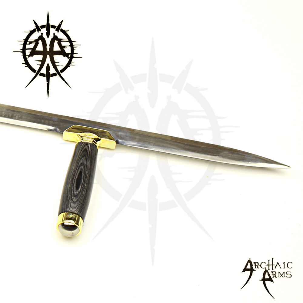 Custom Handmade Carbon Steel Sword with Scabbard