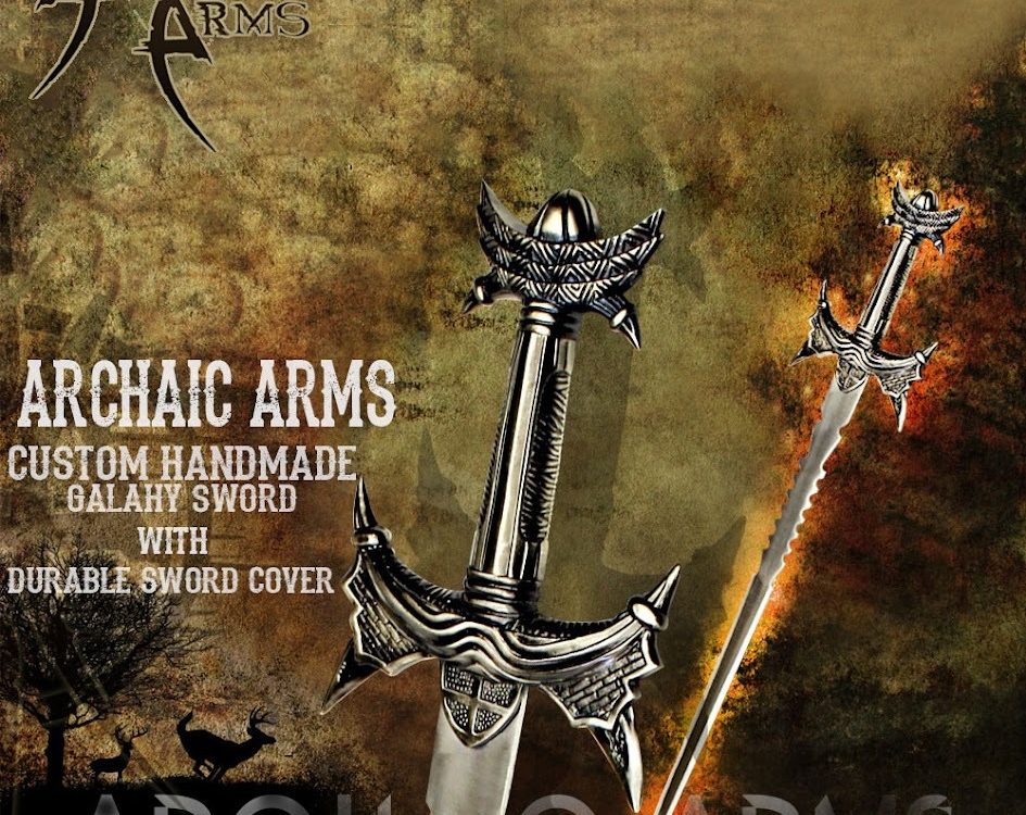 Fantasy Carbon Steel Sword